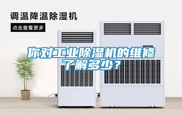 你對(duì)工業(yè)除濕機(jī)的維修了解多少？
