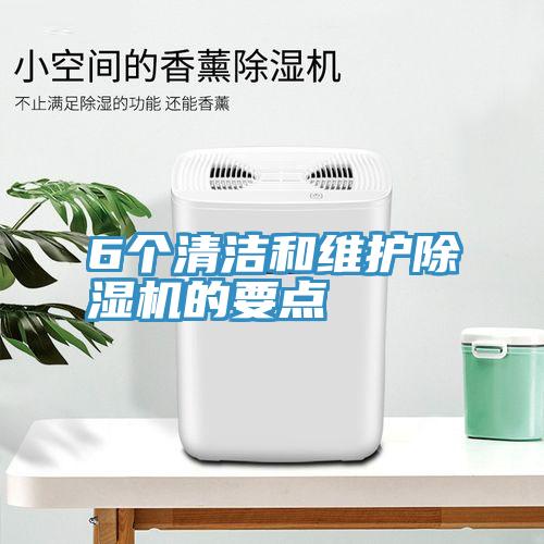 6個清潔和維護(hù)除濕機(jī)的要點(diǎn)