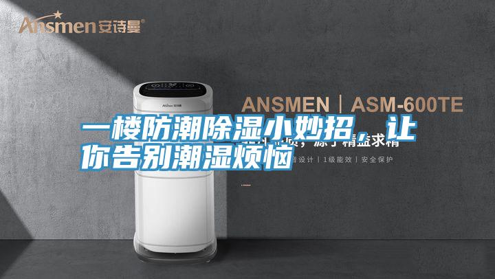 一樓防潮除濕小妙招，讓你告別潮濕煩惱