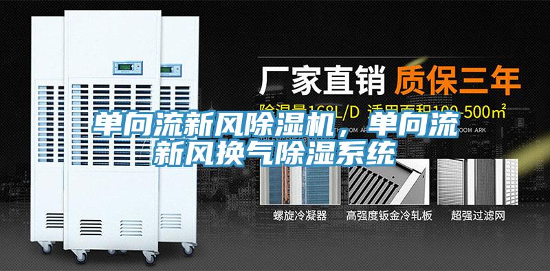 單向流新風(fēng)除濕機，單向流新風(fēng)換氣除濕系統(tǒng)