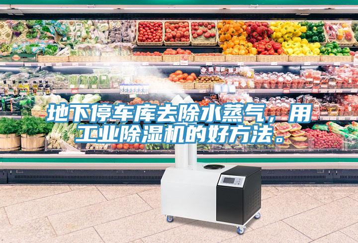 地下停車庫(kù)去除水蒸氣，用工業(yè)除濕機(jī)的好方法。