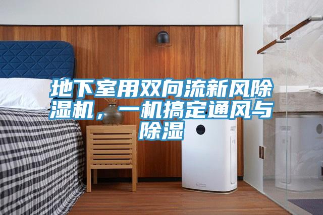 地下室用雙向流新風除濕機，一機搞定通風與除濕
