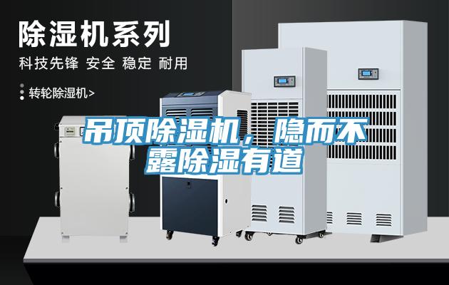 吊頂除濕機(jī)，隱而不露除濕有道