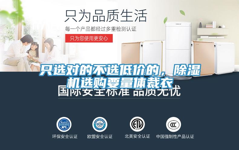 只選對(duì)的不選低價(jià)的，除濕機(jī)選購要量體裁衣