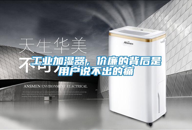 工業(yè)加濕器，價(jià)廉的背后是用戶說(shuō)不出的痛