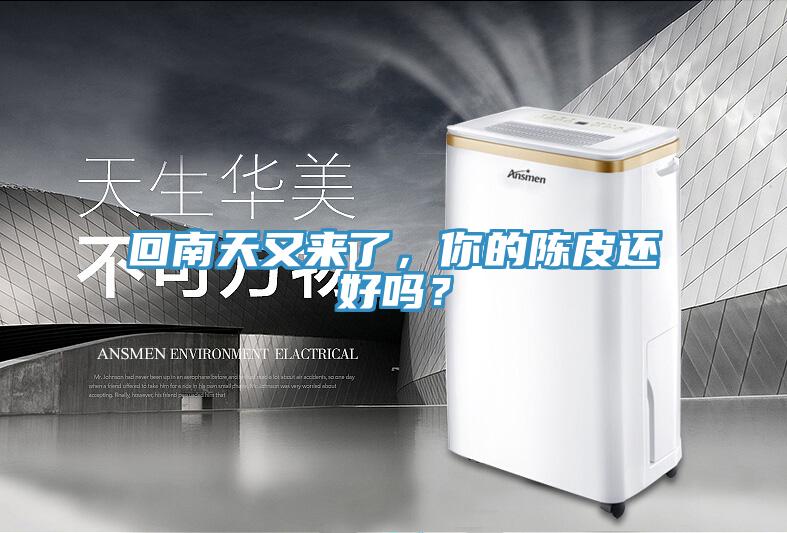 回南天又來(lái)了，你的陳皮還好嗎？