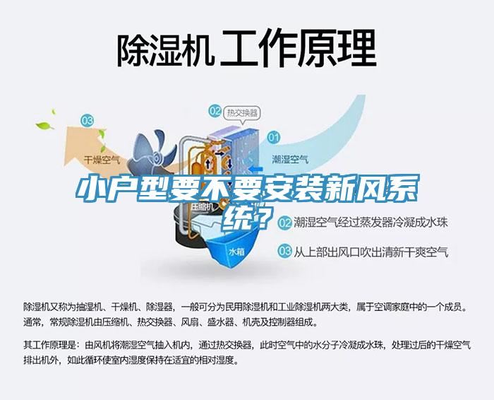 小戶(hù)型要不要安裝新風(fēng)系統(tǒng)？