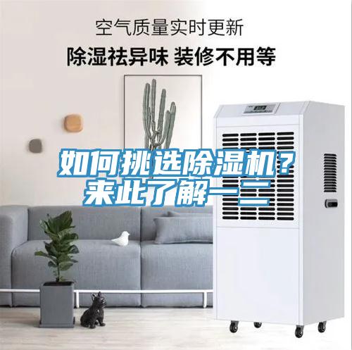 如何挑選除濕機(jī)？來此了解一二