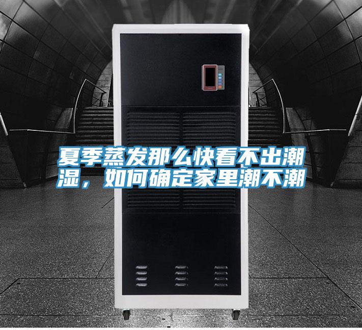 夏季蒸發(fā)那么快看不出潮濕，如何確定家里潮不潮