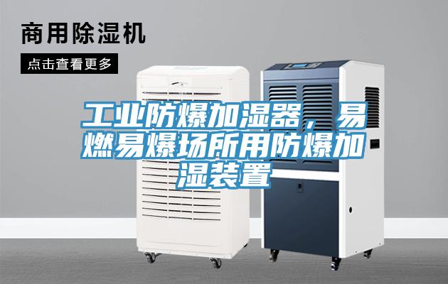 工業(yè)防爆加濕器，易燃易爆場(chǎng)所用防爆加濕裝置