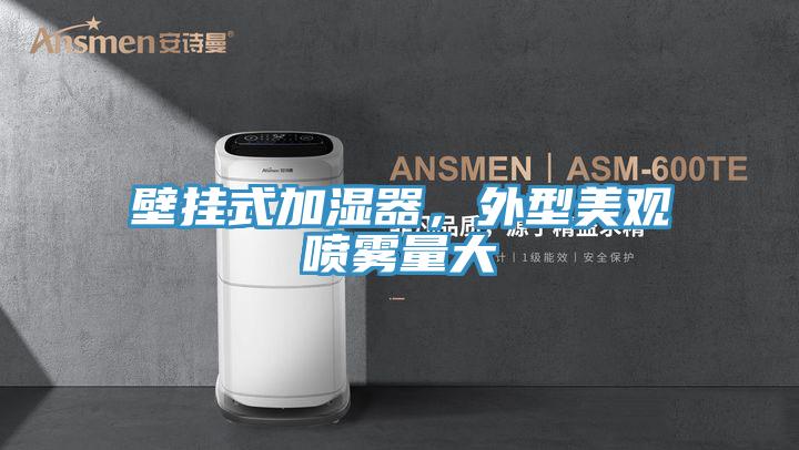壁掛式加濕器，外型美觀(guān)噴霧量大