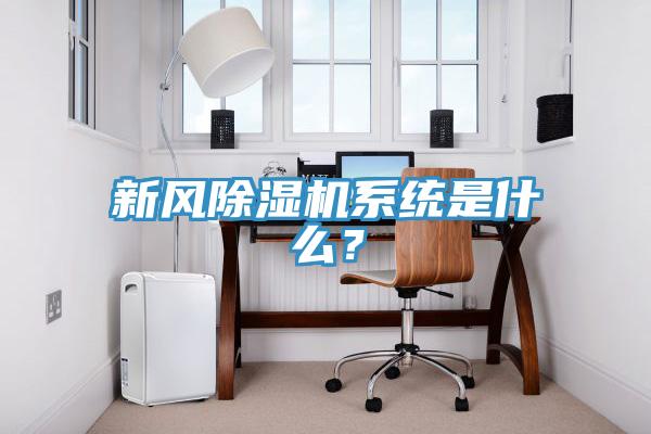 新風除濕機系統(tǒng)是什么？