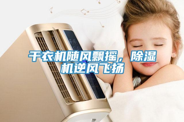 干衣機隨風飄搖，除濕機逆風飛揚