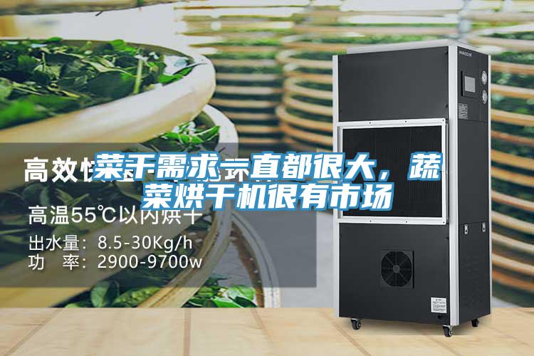 菜干需求一直都很大，蔬菜烘干機很有市場