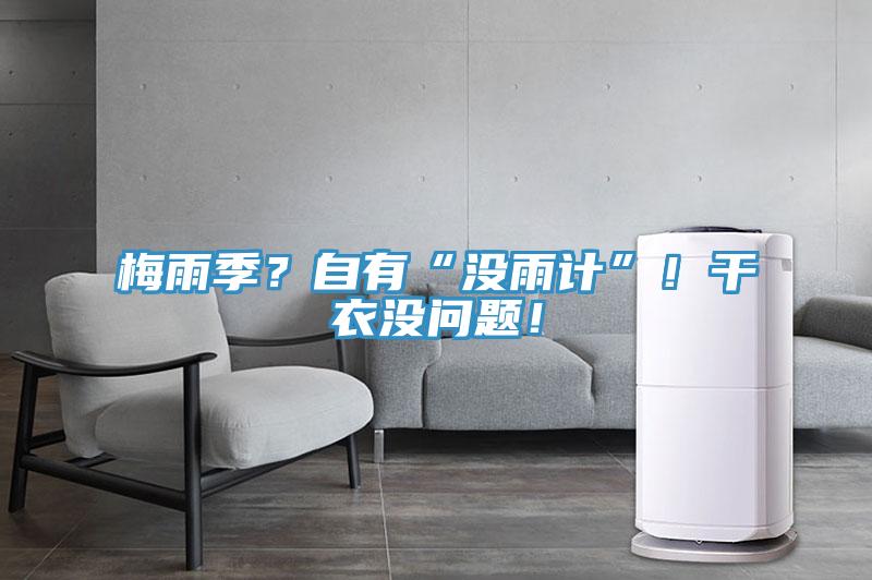 梅雨季？自有“沒雨計(jì)”！干衣沒問題！