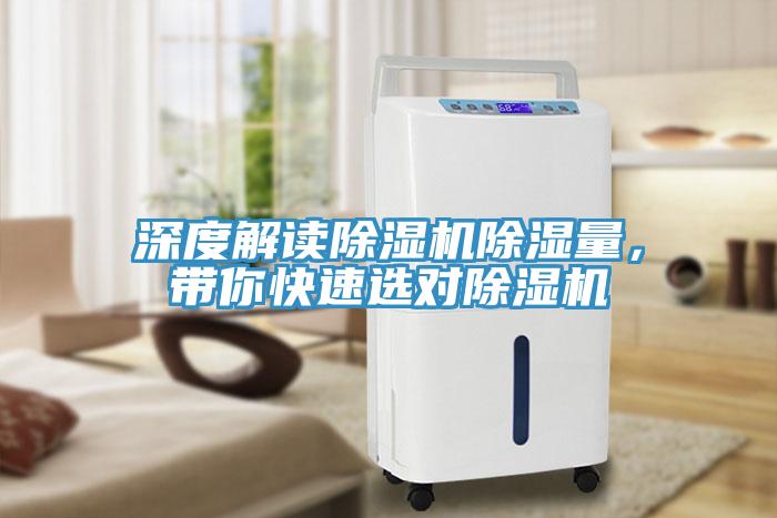 深度解讀除濕機除濕量，帶你快速選對除濕機