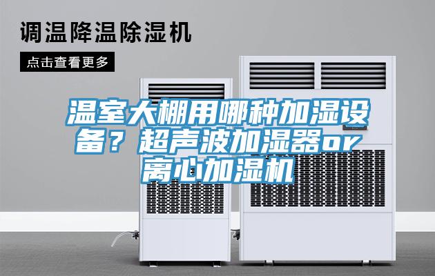 溫室大棚用哪種加濕設(shè)備？超聲波加濕器or離心加濕機(jī)