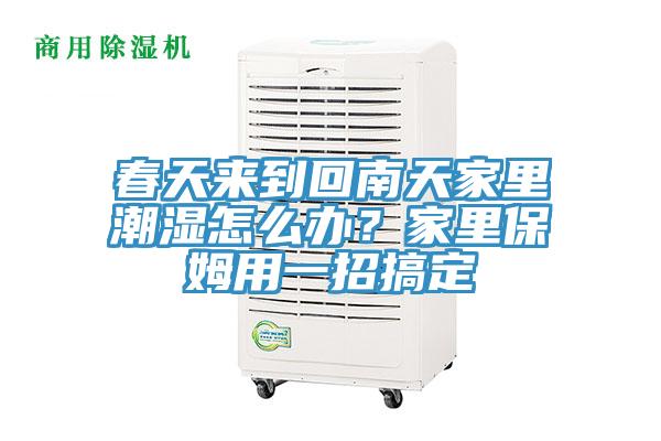 春天來到回南天家里潮濕怎么辦？家里保姆用一招搞定