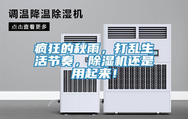 瘋狂的秋雨，打亂生活節(jié)奏，除濕機(jī)還是用起來！
