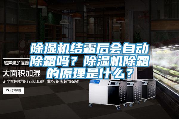 除濕機結(jié)霜后會自動除霜嗎？除濕機除霜的原理是什么？