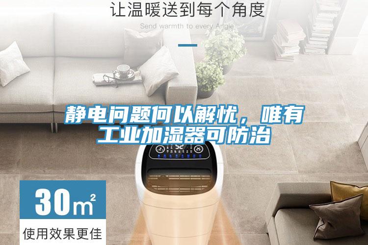 靜電問題何以解憂，唯有工業(yè)加濕器可防治