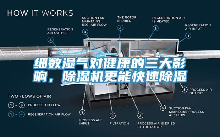 細(xì)數(shù)濕氣對(duì)健康的三大影響，除濕機(jī)更能快速除濕