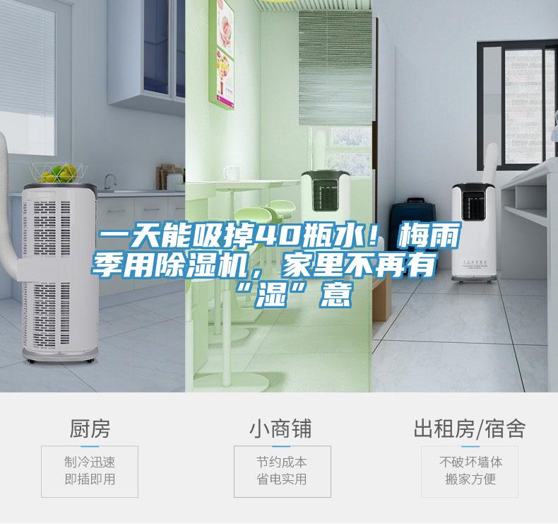 一天能吸掉40瓶水！梅雨季用除濕機(jī)，家里不再有“濕”意