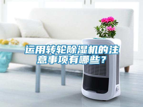 運用轉(zhuǎn)輪除濕機的注意事項有哪些？