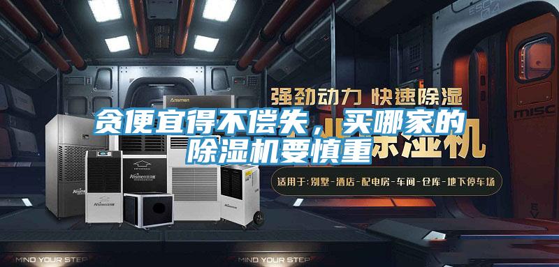 貪便宜得不償失，買哪家的除濕機(jī)要慎重