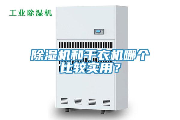 除濕機和干衣機哪個比較實用？
