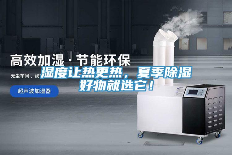 濕度讓熱更熱，夏季除濕好物就選它！