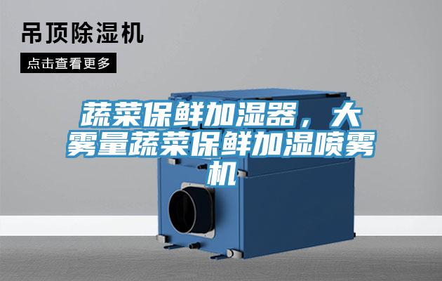 蔬菜保鮮加濕器，大霧量蔬菜保鮮加濕噴霧機(jī)