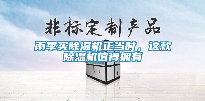 雨季買除濕機(jī)正當(dāng)時，這款除濕機(jī)值得擁有
