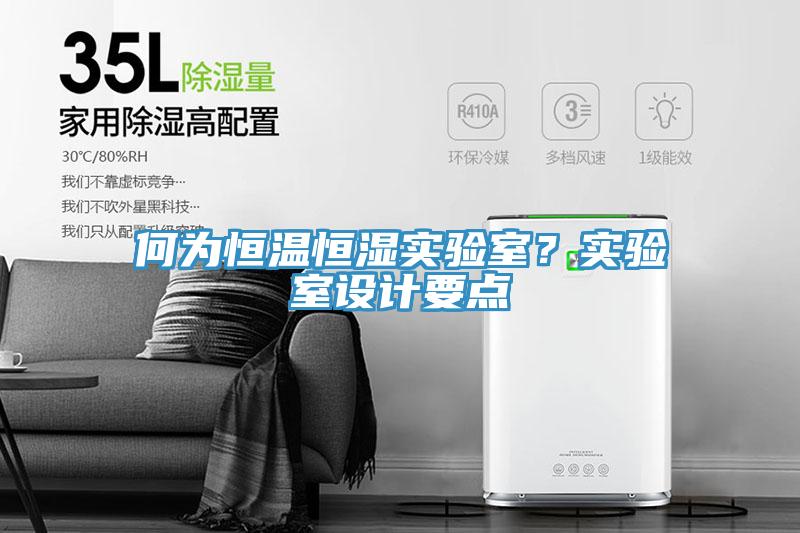 何為恒溫恒濕實(shí)驗(yàn)室？實(shí)驗(yàn)室設(shè)計(jì)要點(diǎn)