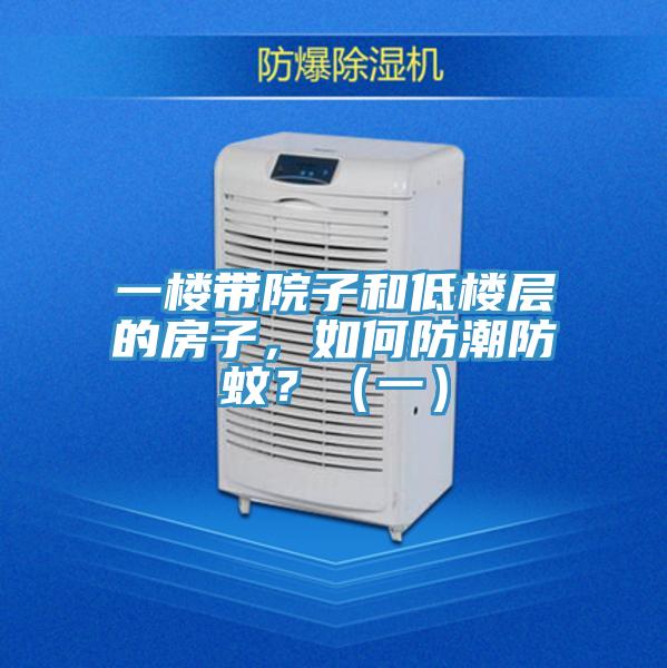 一樓帶院子和低樓層的房子，如何防潮防蚊？（一）