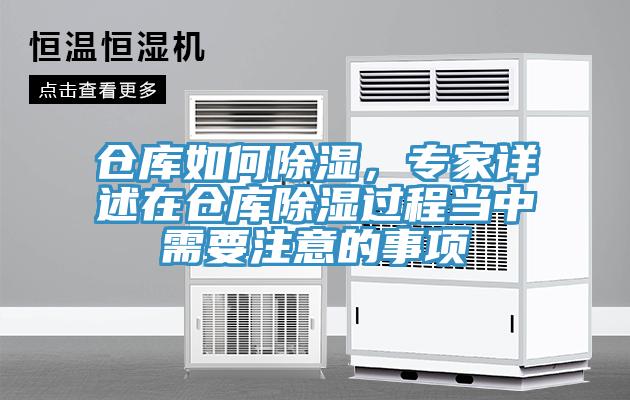 倉庫如何除濕，專家詳述在倉庫除濕過程當中需要注意的事項