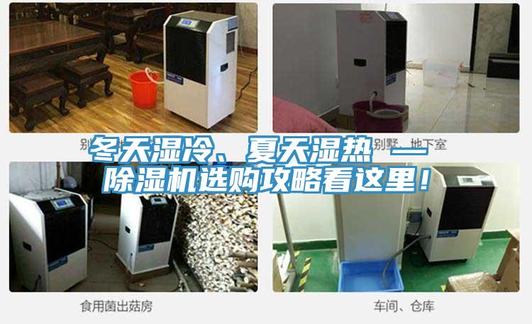 冬天濕冷、夏天濕熱 — 除濕機(jī)選購(gòu)攻略看這里！