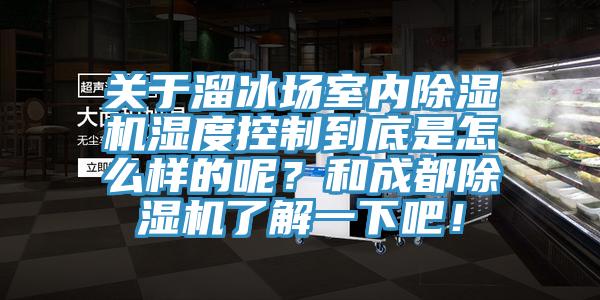 關(guān)于溜冰場(chǎng)室內(nèi)除濕機(jī)濕度控制到底是怎么樣的呢？和成都除濕機(jī)了解一下吧！