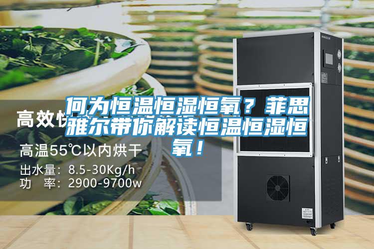何為恒溫恒濕恒氧？菲思雅爾帶你解讀恒溫恒濕恒氧！