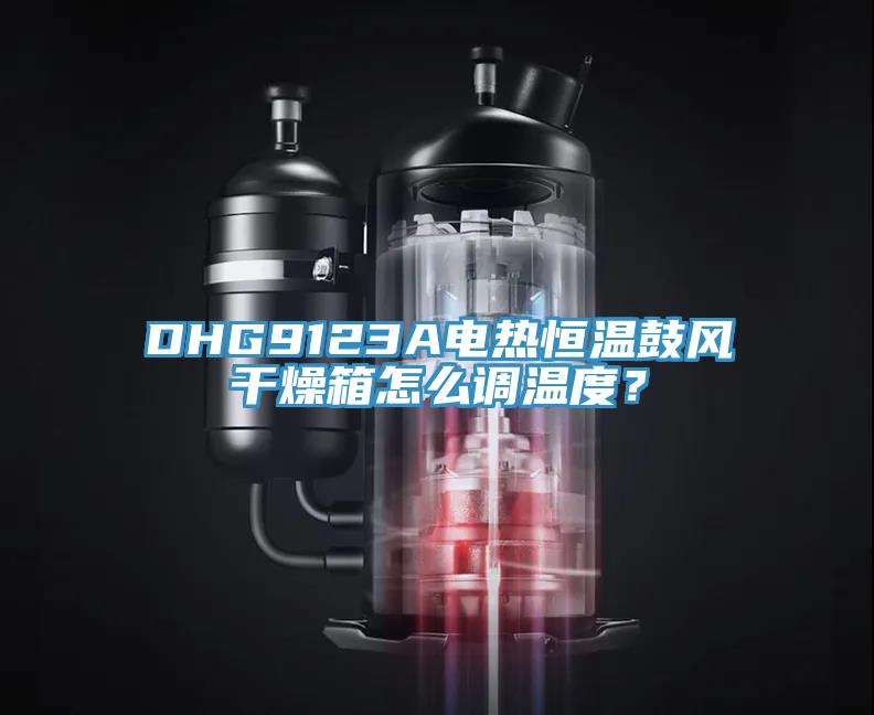 DHG9123A電熱恒溫鼓風(fēng)干燥箱怎么調(diào)溫度？