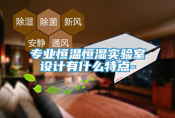 專(zhuān)業(yè)恒溫恒濕實(shí)驗(yàn)室設(shè)計(jì)有什么特點(diǎn)-