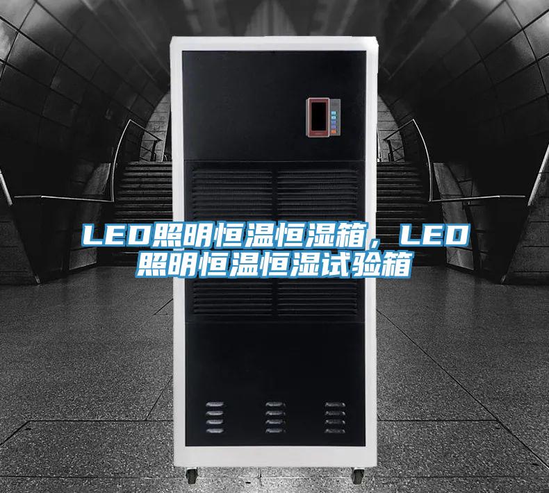 LED照明恒溫恒濕箱，LED照明恒溫恒濕試驗箱
