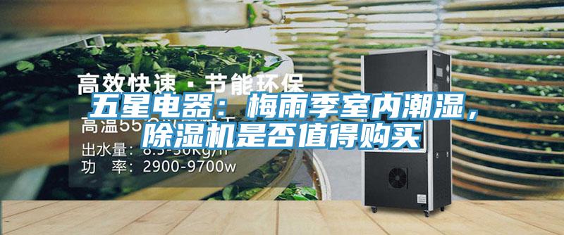 五星電器：梅雨季室內(nèi)潮濕，除濕機(jī)是否值得購買