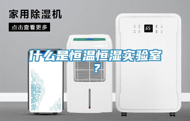什么是恒溫恒濕實(shí)驗(yàn)室？
