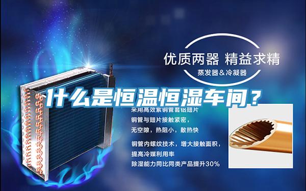 什么是恒溫恒濕車間？