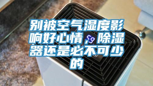 別被空氣濕度影響好心情，除濕器還是必不可少的