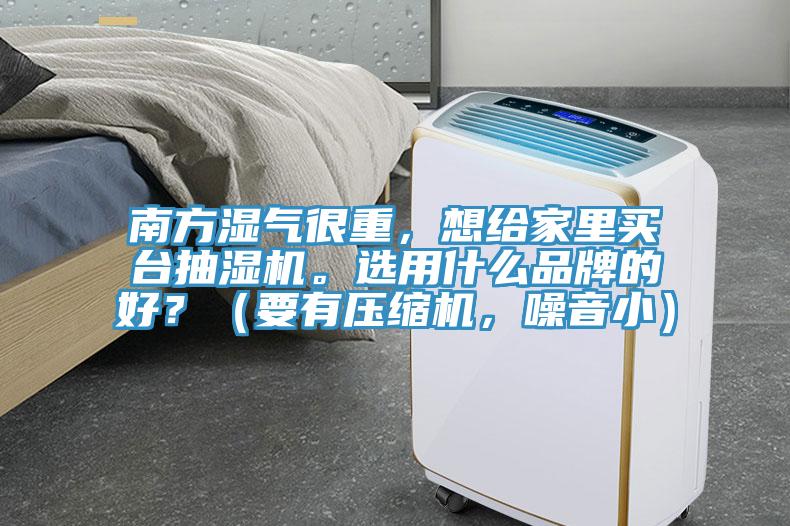 南方濕氣很重，想給家里買臺(tái)抽濕機(jī)。選用什么品牌的好？（要有壓縮機(jī)，噪音?。?></div>
								<div   id=