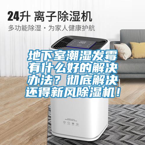 地下室潮濕發(fā)霉有什么好的解決辦法？徹底解決還得新風(fēng)除濕機(jī)！
