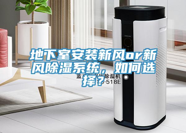 地下室安裝新風or新風除濕系統(tǒng)，如何選擇？