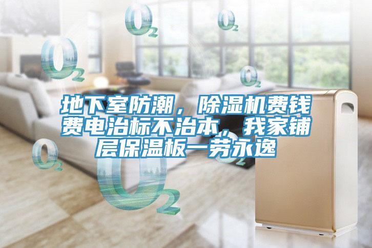 地下室防潮，除濕機費錢費電治標不治本，我家鋪層保溫板一勞永逸